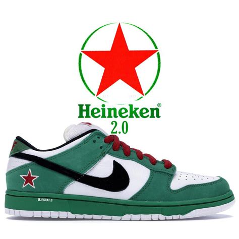 nike sb dunk heineken story|Nike dunk Heineken 2.0.